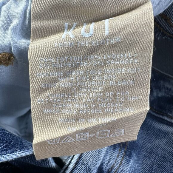 Kut From The Kloth Women’s Jeans 8 Kelsey High Rise Ankle Flare Medium Wash - Picture 11 of 15